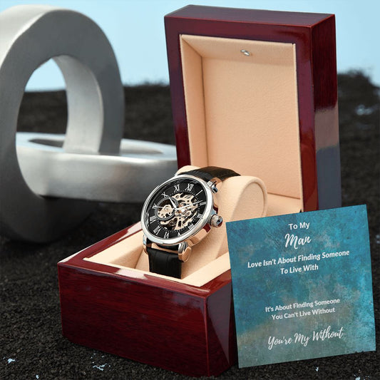 Men's Openwork Watch