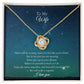 Love Knot Necklace