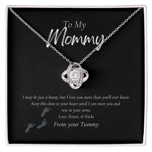 Love Knot Necklace to Mommy to Be